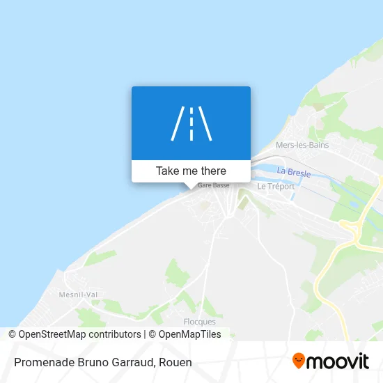 Promenade Bruno Garraud map