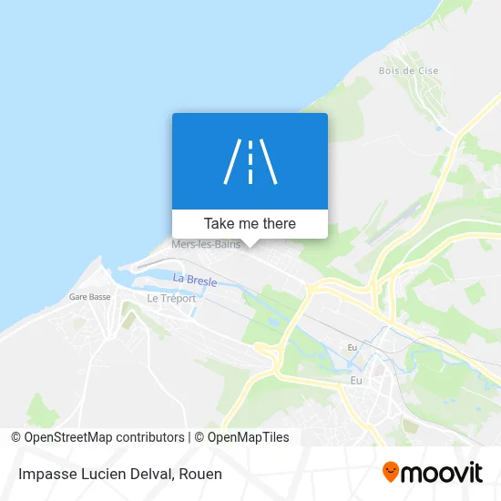 Impasse Lucien Delval map