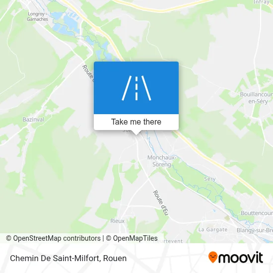 Chemin De Saint-Milfort map