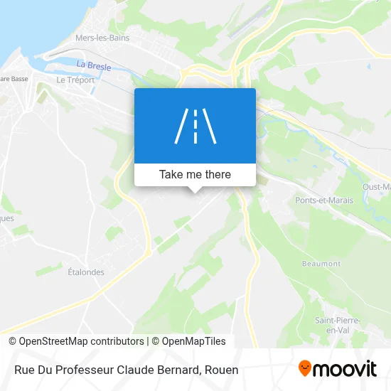 Rue Du Professeur Claude Bernard map