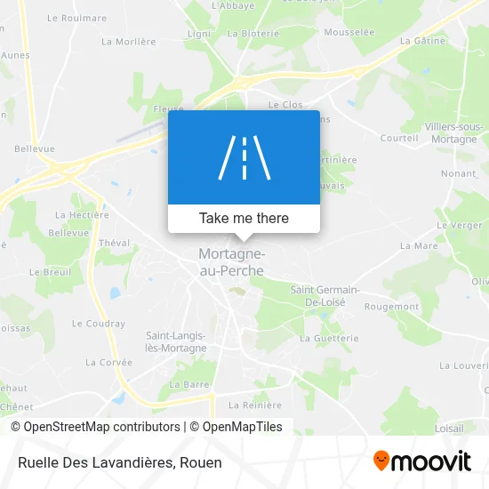Mapa Ruelle Des Lavandières
