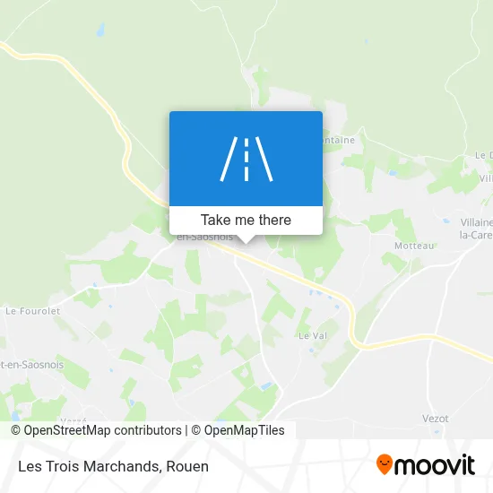 Les Trois Marchands map