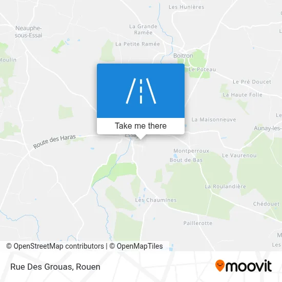 Rue Des Grouas map