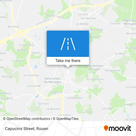 Rue Des Capucins map