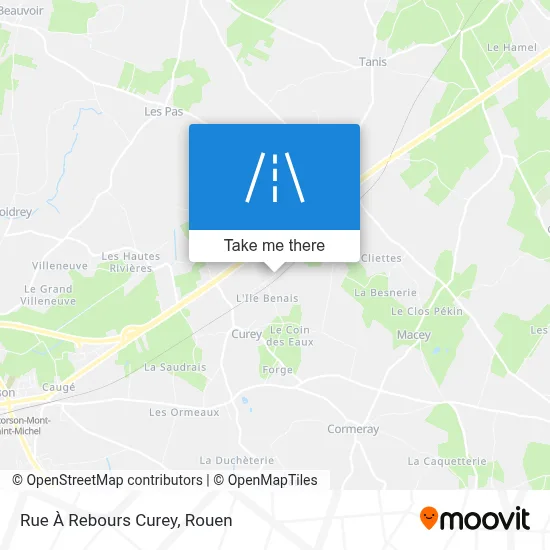 Rue À Rebours Curey map