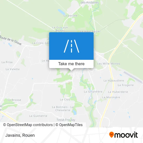 Javains map