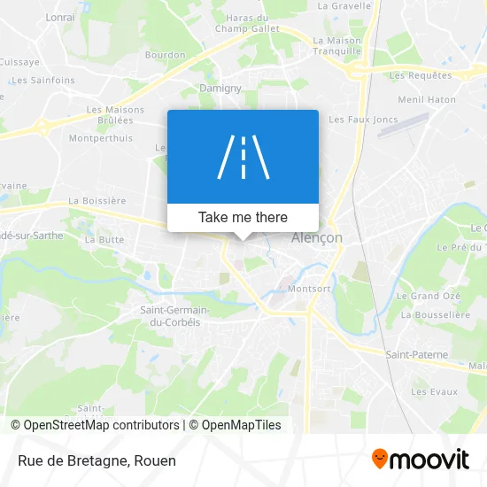 Rue De Bretagne map