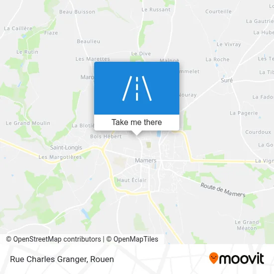 Rue Charles Granger map