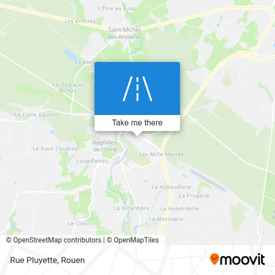 Rue Pluyette map