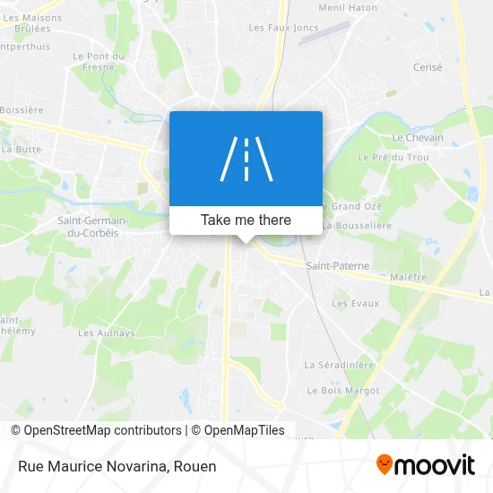 Rue Maurice Novarina map