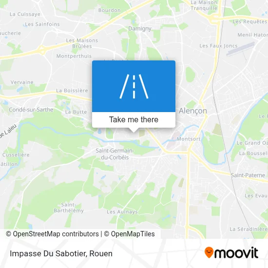 Impasse Du Sabotier map
