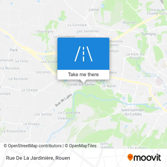 Rue De La Jardinière map