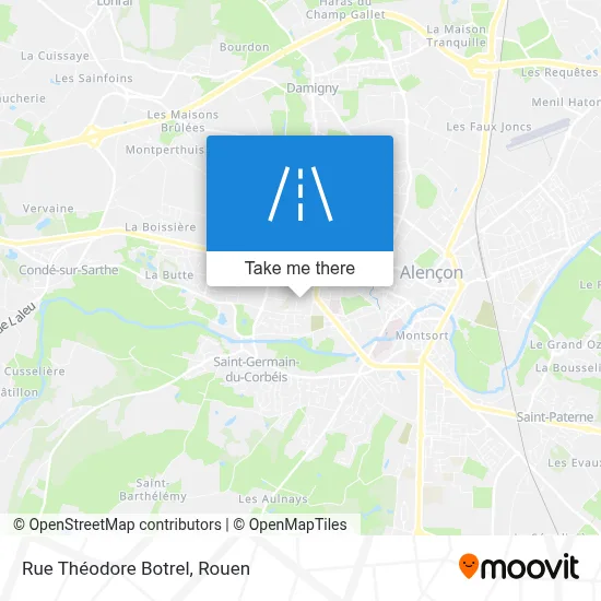Rue Théodore Botrel map