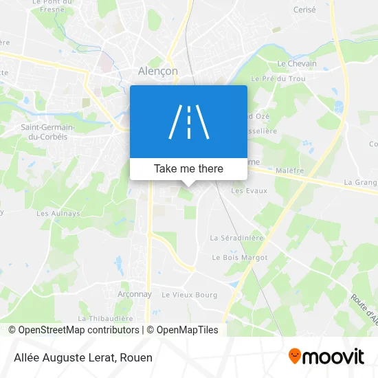 Allée Auguste Lerat map