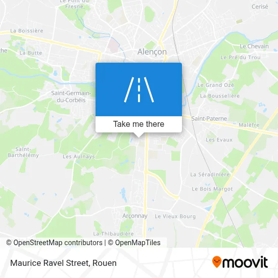 Rue Maurice Ravel map