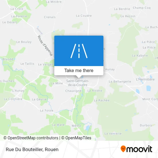 Rue Du Bouteiller map
