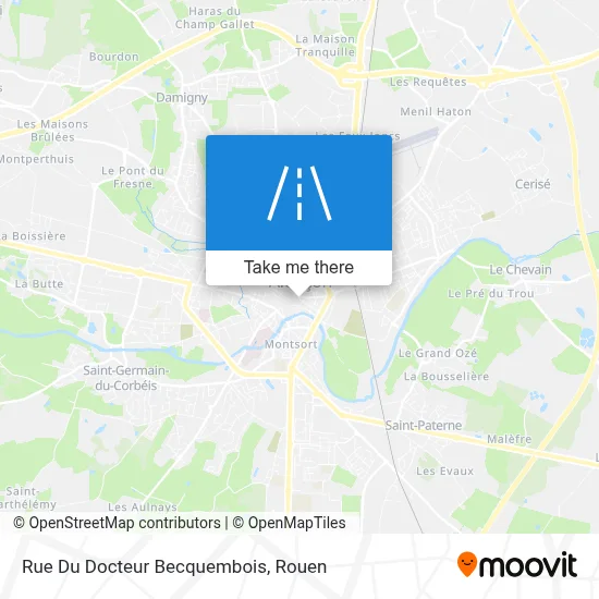 Mapa Rue Du Docteur Becquembois