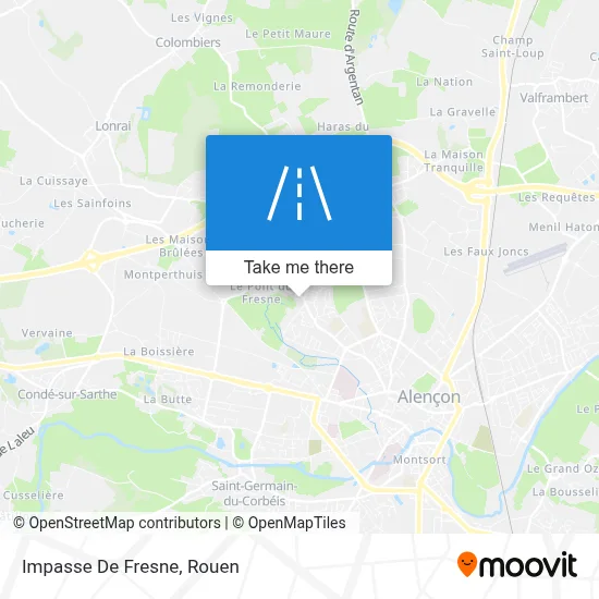 Impasse De Fresne map