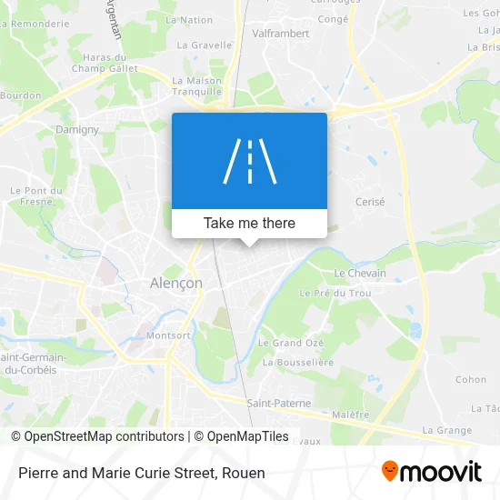 Rue Pierre Et Marie Curie map
