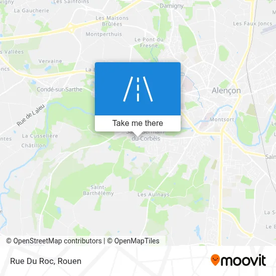 Rue Du Roc map