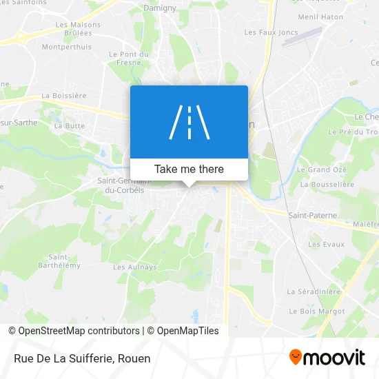 Rue De La Suifferie map