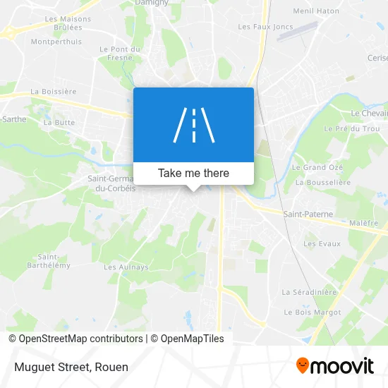 Rue Du Muguet map