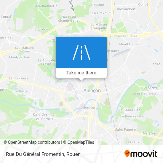 Rue Du Général Fromentin map