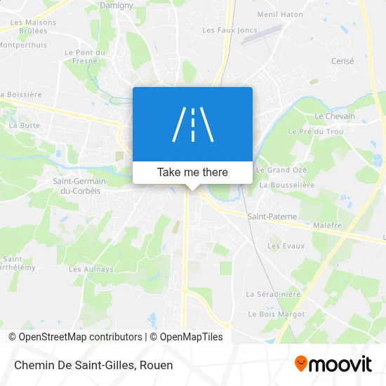 Chemin De Saint-Gilles map