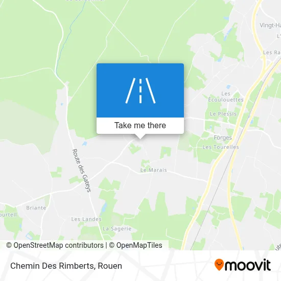 Chemin Des Rimberts map