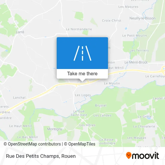 Rue Des Petits Champs map