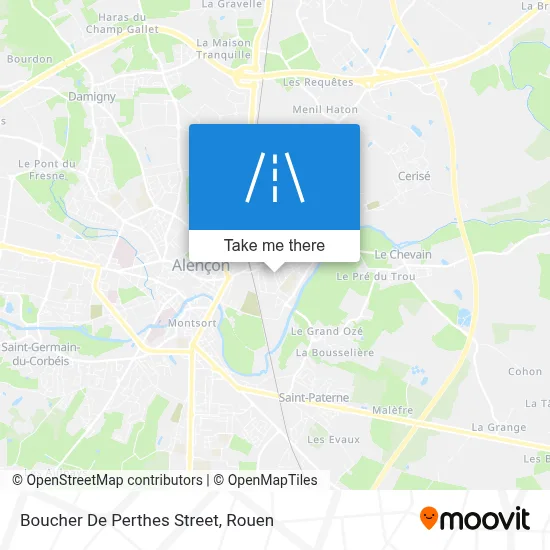 Rue Boucher De Perthes map