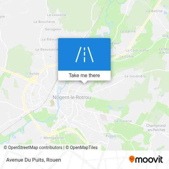 Avenue Du Puits map