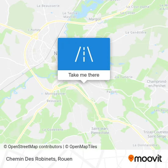 Chemin Des Robinets map