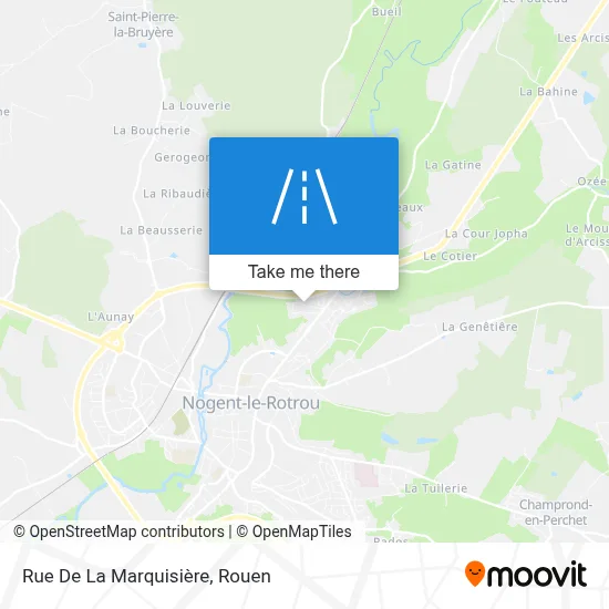 Rue De La Marquisière map