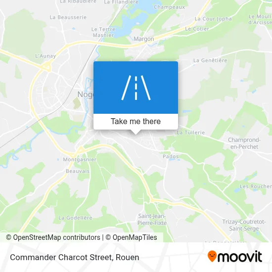 Rue Du Commandant Charcot map