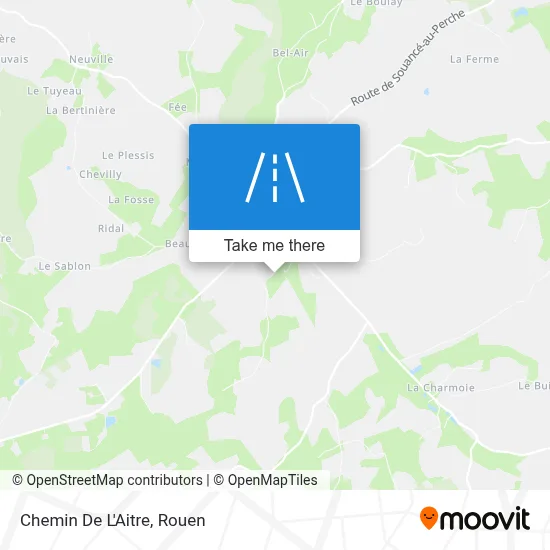 Chemin De L'Aitre map