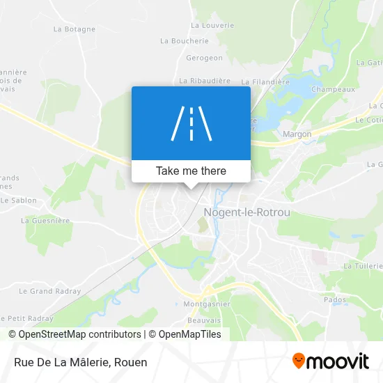 Rue De La Mâlerie map