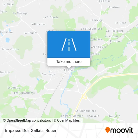 Impasse Des Gallais map
