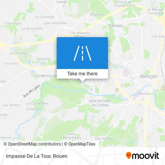 Impasse De La Tour map