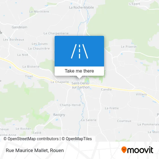 Rue Maurice Mallet map