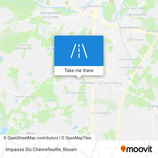 Impasse Du Chèvrefeuille map