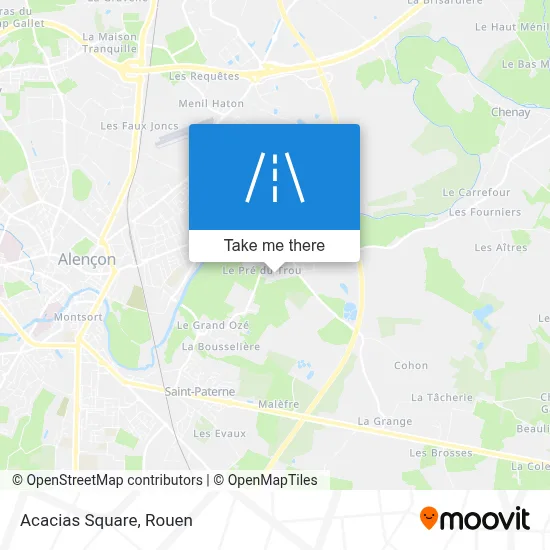 Place Des Acacias map