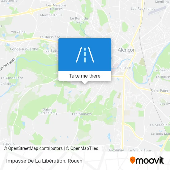Impasse De La Libération map