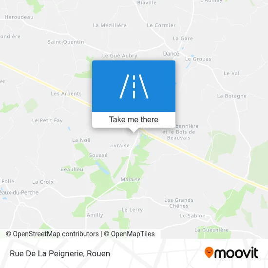 Rue De La Peignerie map