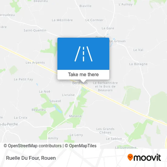 Mapa Ruelle Du Four