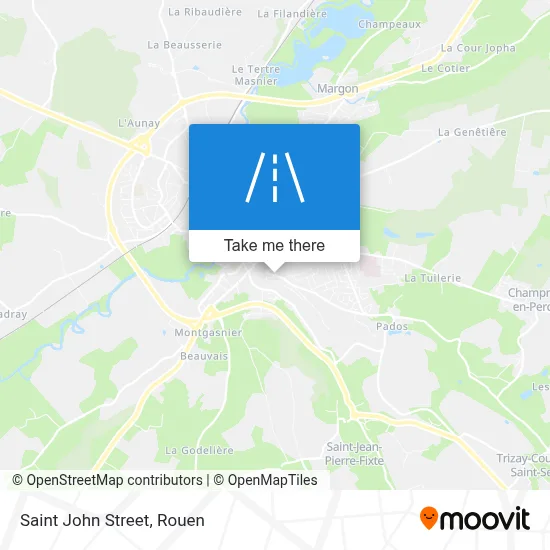 Rue Saint-Jean map