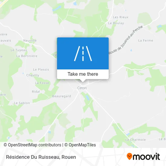 Résidence Du Ruisseau map