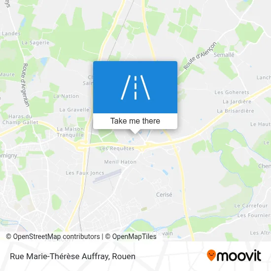 Rue Marie-Thérèse Auffray map
