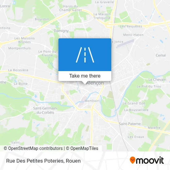 Rue Des Petites Poteries map