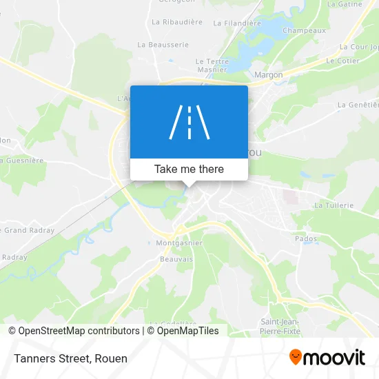 Rue Des Tanneurs map